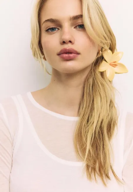 Заколка-цветок- Заказать в России