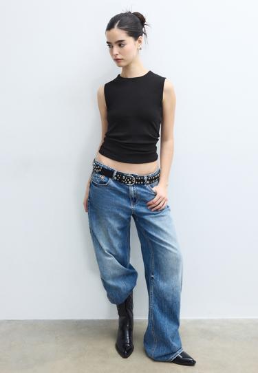 Stradivarius Базовая майка без рукавов