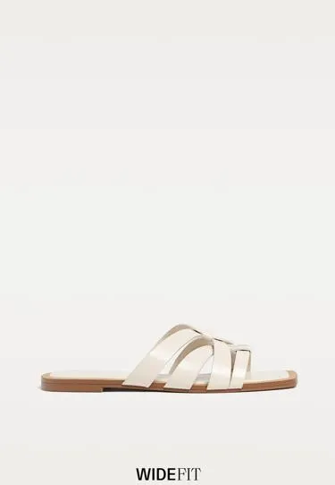 WIDE FIT. сандалии на плоской подошве с ремешками