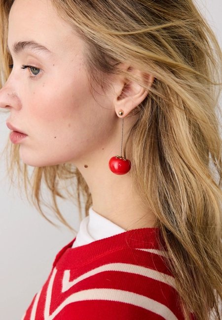Stradivarius Серьги «томат»