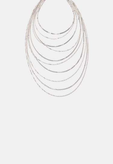 Stradivarius Длинное многорядное ожерелье