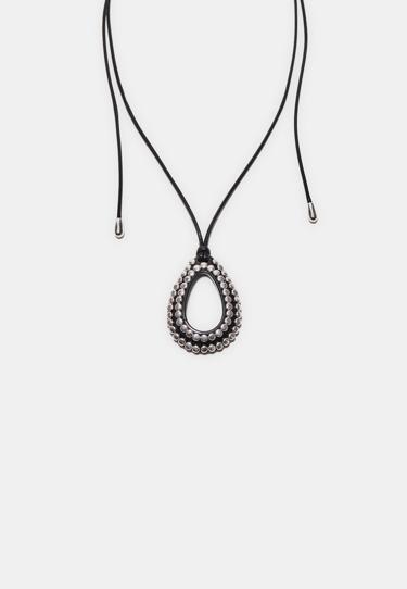 Stradivarius Ожерелье с подвеской на шнурке