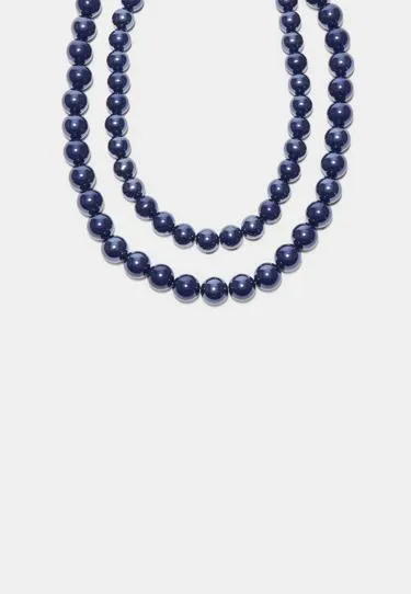 Набор из 2 ожерелий с бусинами- Заказать в России