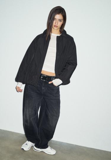 Stradivarius Стеганая куртка стандартного кроя