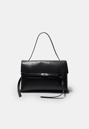 Stradivarius Женская сумка на плечо с металлической застежкой