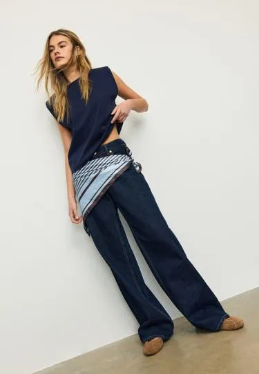 Базовая футболка с подплечниками- Заказать в России