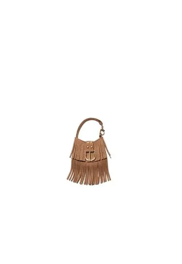 FRINGED BAG CHARM KEYRING- Заказать в России