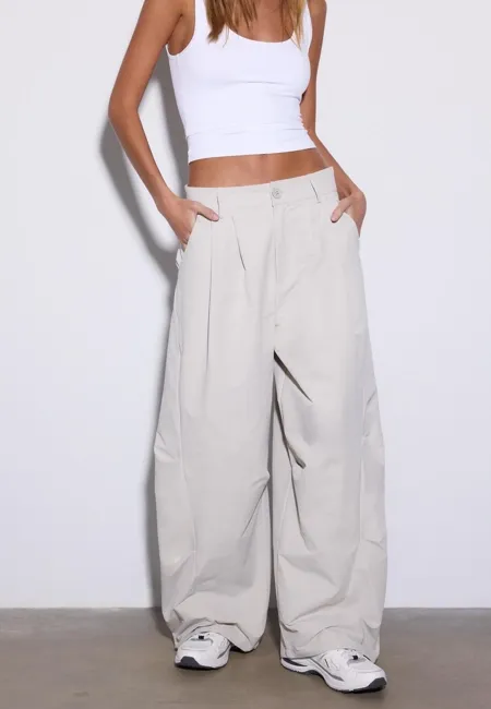 Брюки-barrel- Заказать в России