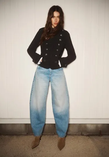 Джинсы BARREL FIT- Заказать в России