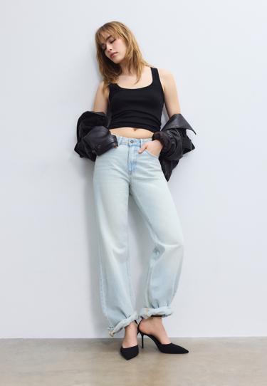 Stradivarius Джинсы прямого кроя купить с доставкой.