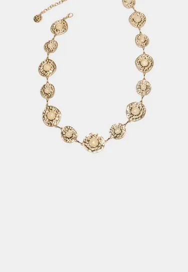 Двухцветный металлический ремень- Заказать в России