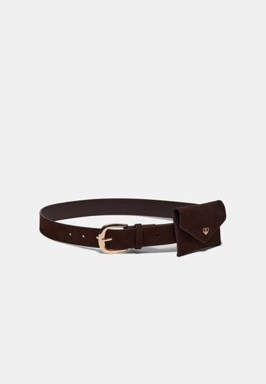 Stradivarius Ремень с аппликацией-кошельком купить с доставкой.