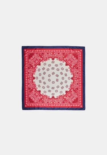 Платок с узором пейсли- Заказать в России