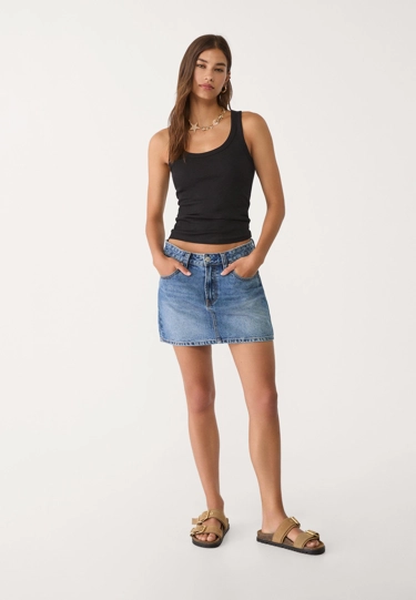 Stradivarius Базовый топ на бретелях