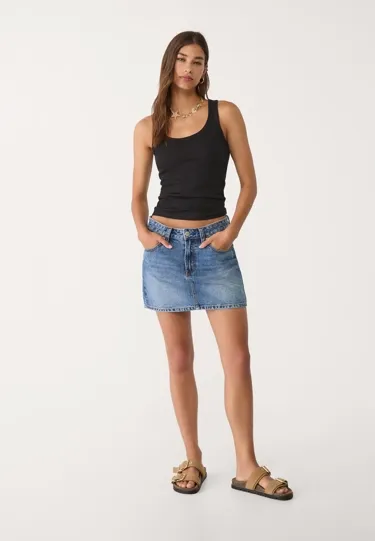 Базовый топ на бретелях- Заказать в России