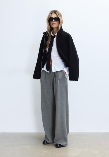 Stradivarius Брюки классические из мягкой ткани