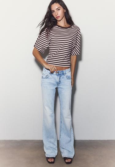 Stradivarius Джинсы BOOTCUT с низкой посадкой