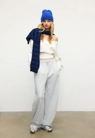 Vneck batwing sleeve jumper- Заказать в России