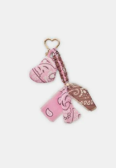 Брелок «Сердце-бандана»- Заказать в России