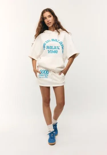 Худи с короткими рукавами- Заказать в России