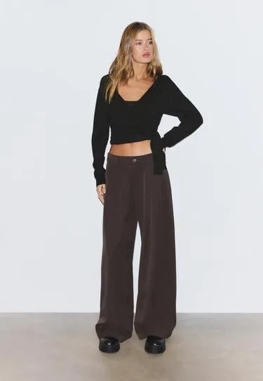 Кардиган с запахом- Заказать в России