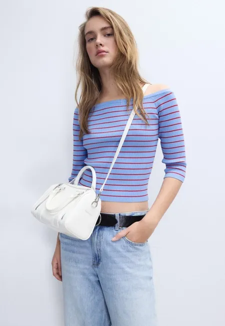 Сумка через плечо с молниями- Заказать в России