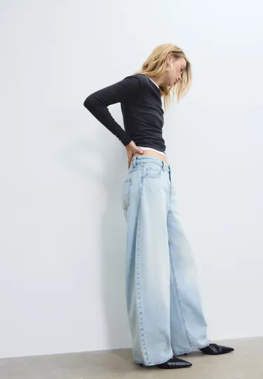 Джинсы barrel fit- Заказать в России