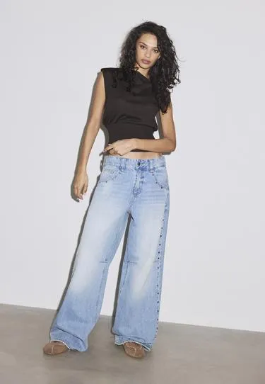 Вязаный топ с поясом