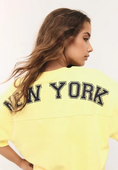 Толстовка с короткими рукавами New York