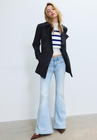 Stradivarius Укороченный классический тренч