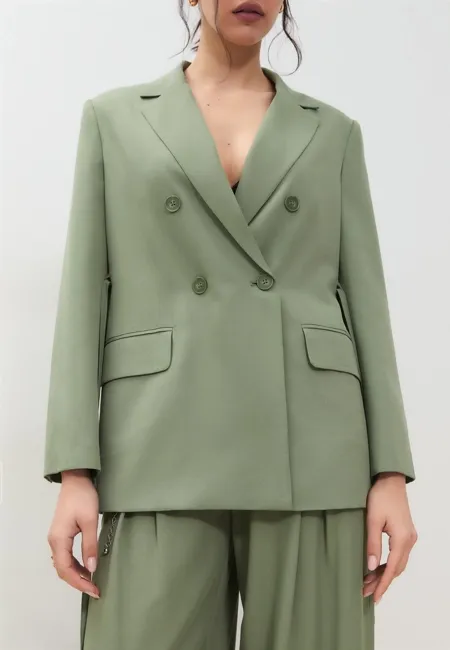 Блейзер с поясом- Заказать в России