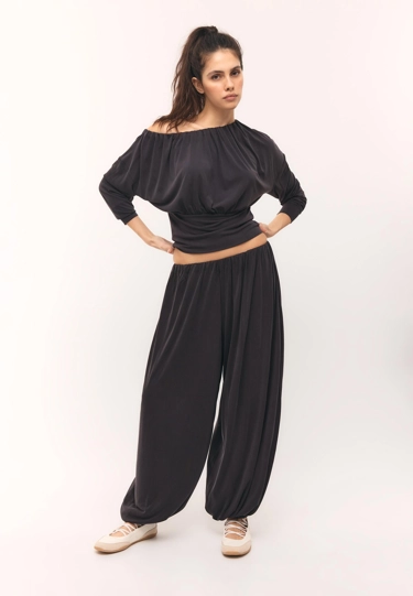 Stradivarius Брюки-баллон из мягкой струящейся ткани