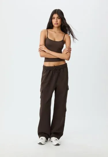 Топ на бретелях из полиамида