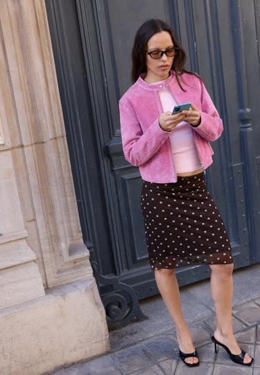 Stradivarius Мотоциклетная куртка из 100% кожи