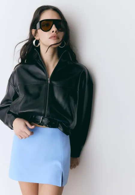 Юбка-шорты с боковым разрезом- Заказать в России