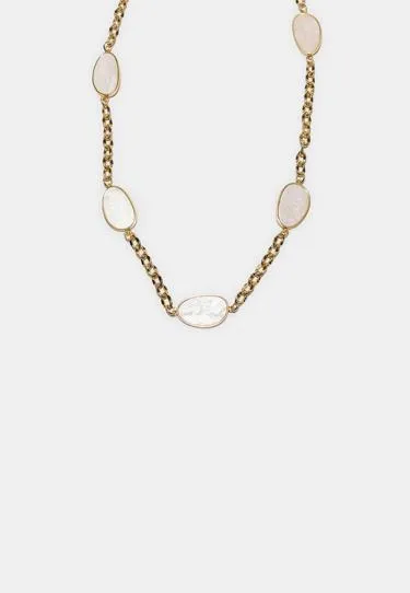 Металлический пояс с цветными камнями и цепочкой- Заказать в России