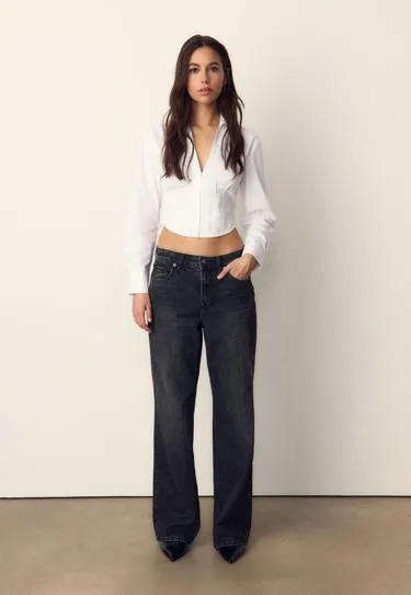 Рубашка-корсет из поплина