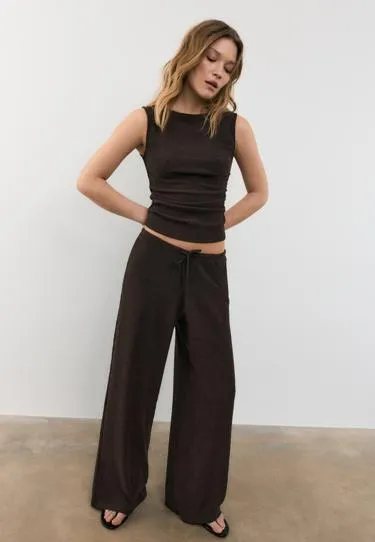 Топ с жатой фактурой- Заказать в России