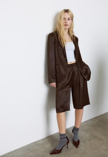 Атласный пиджак- Заказать в России