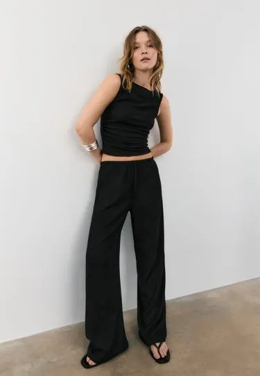 Топ с жатой фактурой- Заказать в России