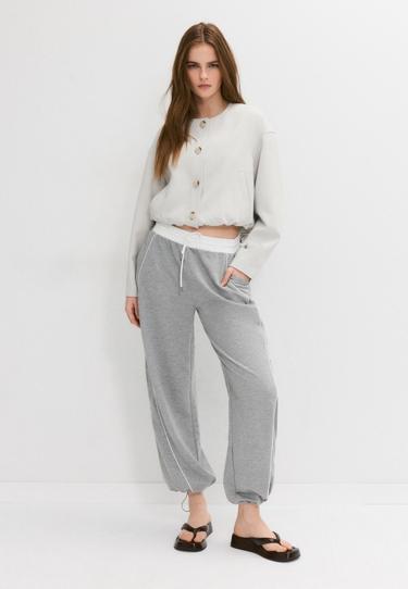 Stradivarius Куртка с круглым вырезом