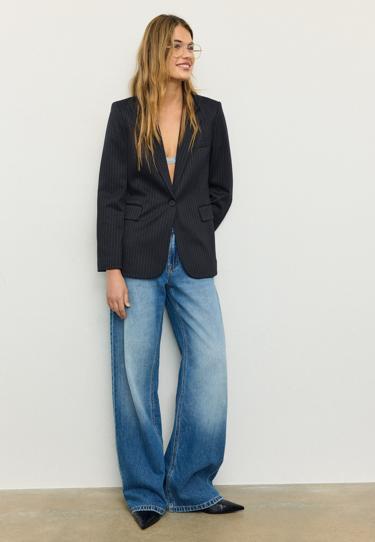 Stradivarius Базовый пиджак в полоску купить с доставкой.