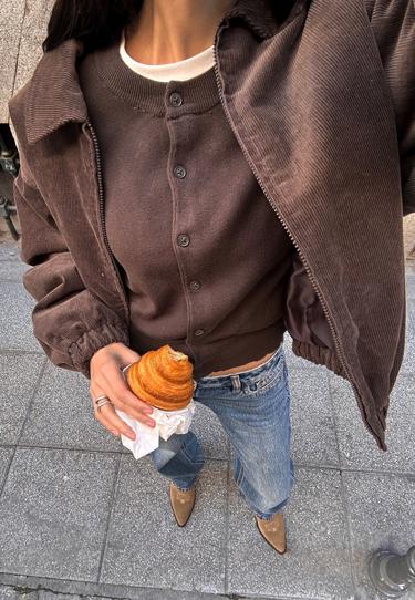 Stradivarius Кардиган на пуговицах