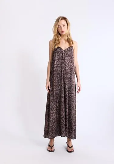 Длинное атласное платье- Заказать в России