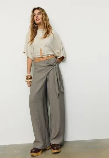 Брюки-саронг