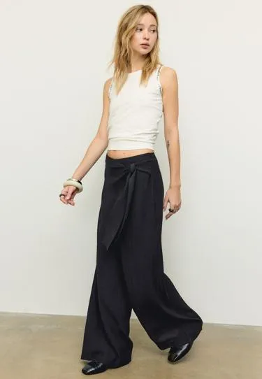 Свободные брюки-саронг- Заказать в России