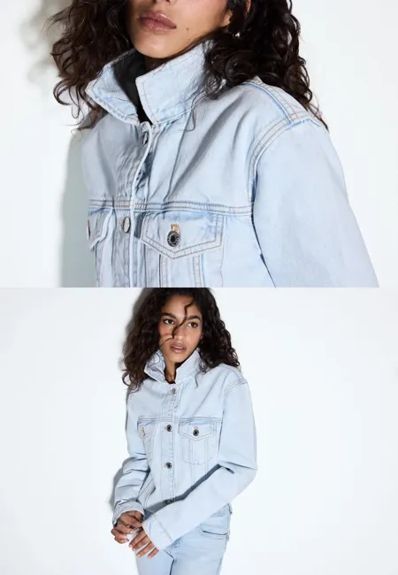 Джинсовая куртка- Заказать в России