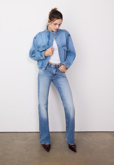 Джинсовая куртка-баллон- Заказать в России