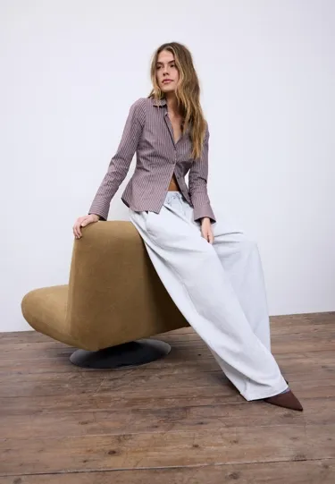 Джоггеры balloon с защипами- Заказать в России