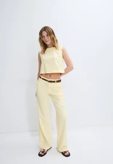 Топ-борцовка с эффектом льна- Заказать в России